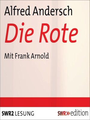 cover image of Die Rote